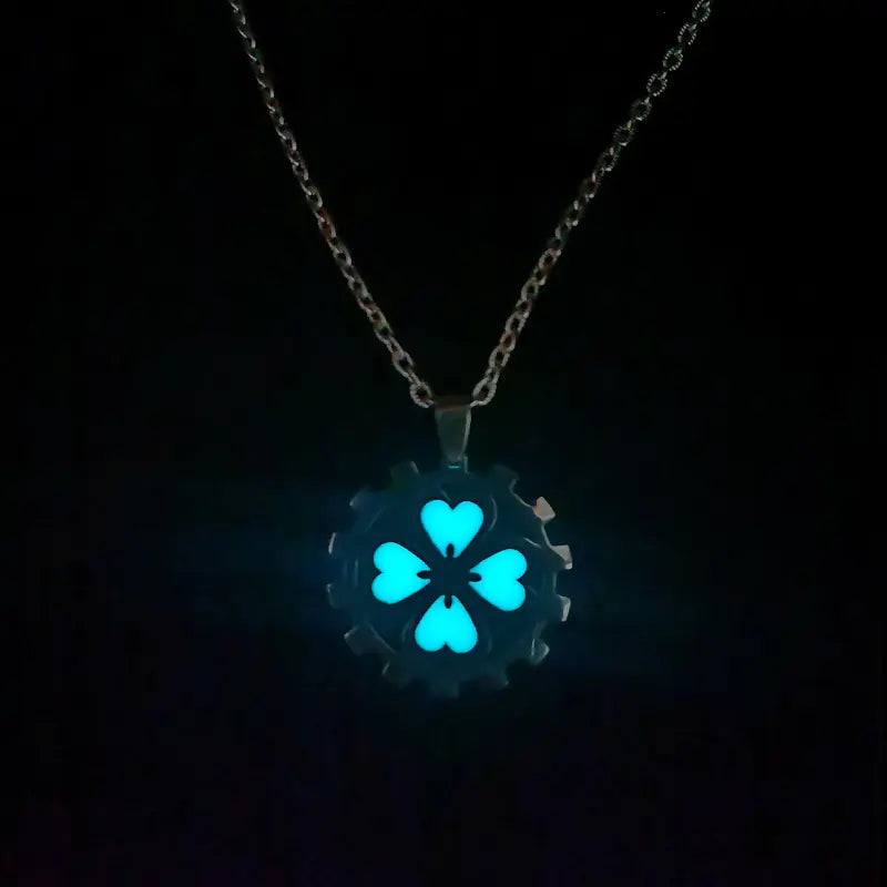 Stainless Steel Alloy Necklace with Creative Pendant
